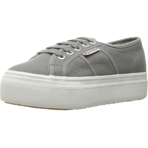 superga platform grey